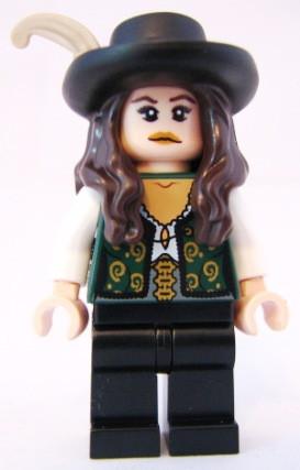 LEGO Minifigure-Angelica-Pirates of the Caribbean-poc006-Creative Brick Builders